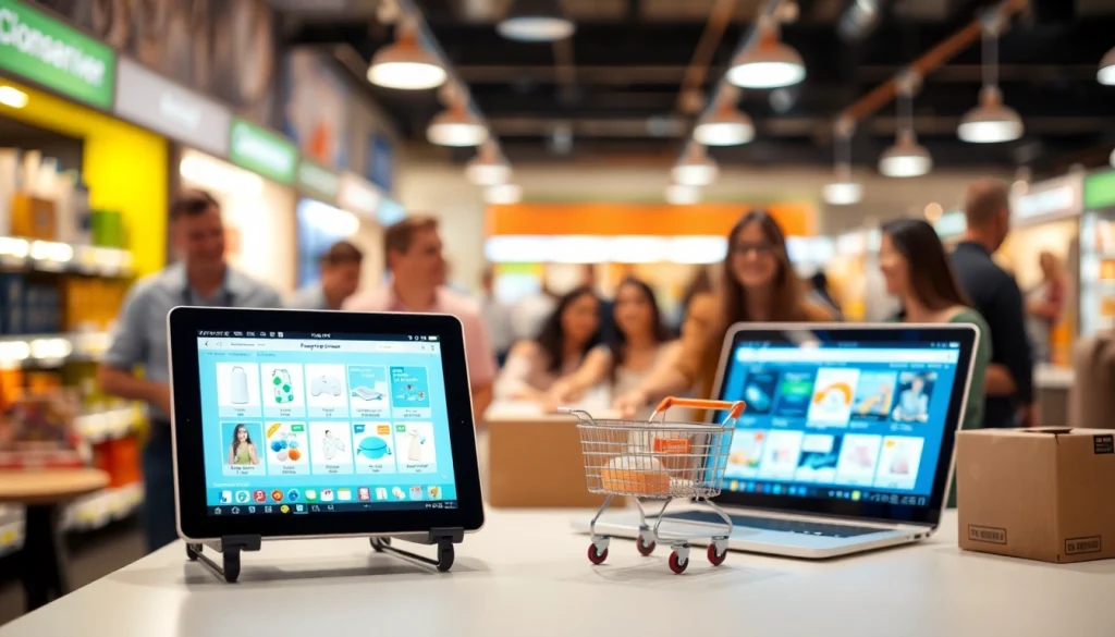 Shop confidently at www.tuut.shop/en-SA with a vibrant e-commerce interface showcasing products.