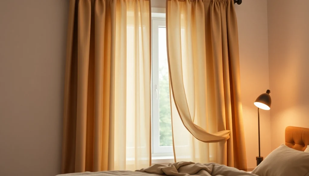 Verduisterende gordijnen voor optimale verduistering en comfort in de slaapkamer.