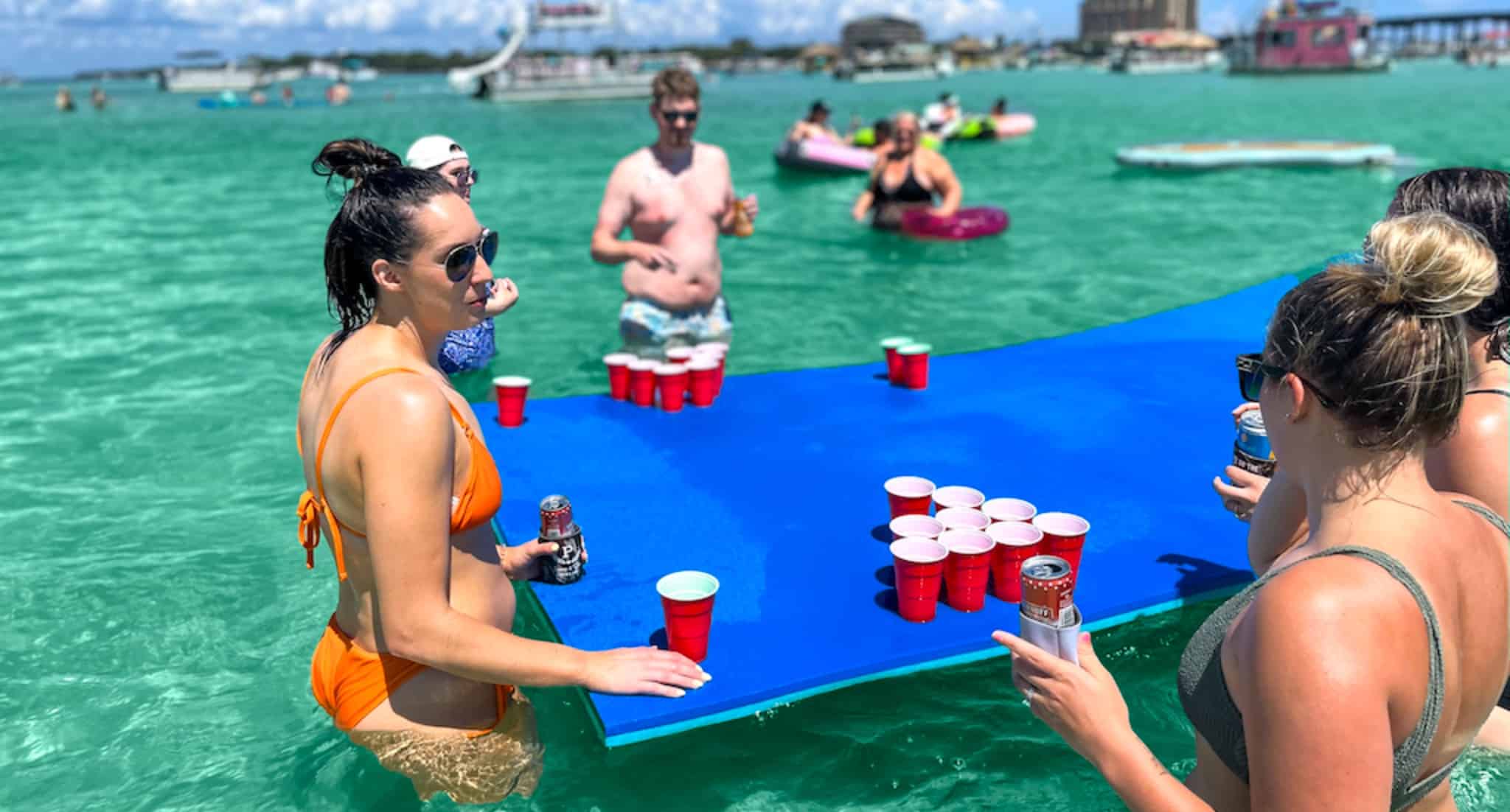 From Pontoon Rentals to Parasailing: Original Crab Island Has It All