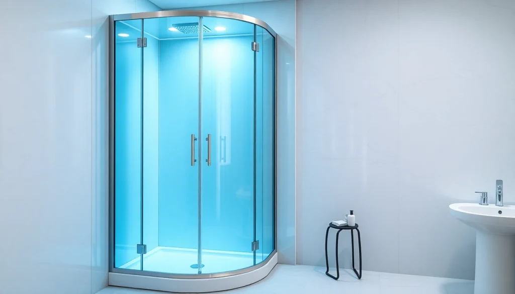 Die duschkabine 80x80 eckeinstieg in einem modernen Badezimmer mit eleganten Details.