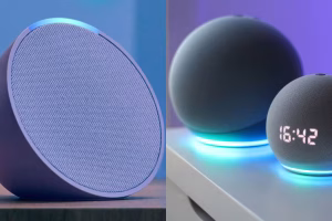 difference between echo dot and echo pop
