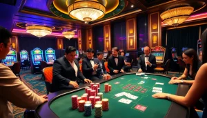 Experience thrilling poker action at GG88 casino, featuring colorful chips and high-stakes excitement.