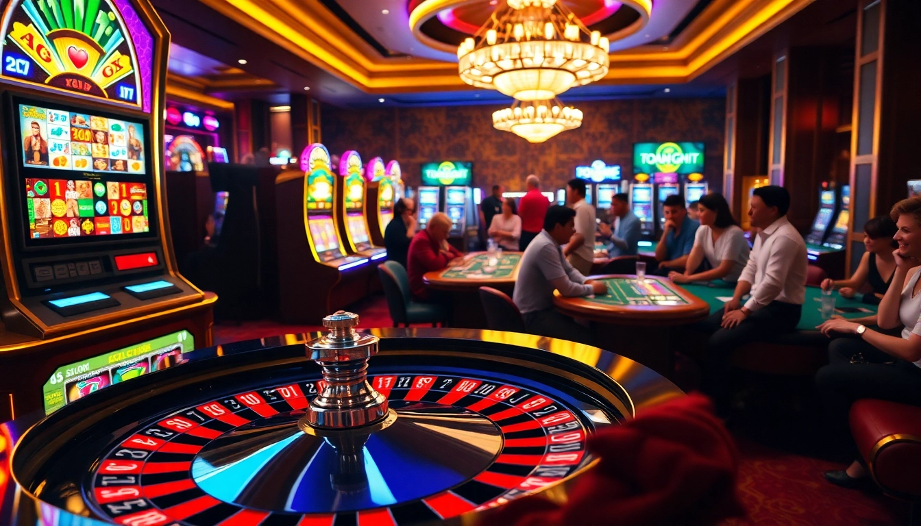 Experience the thrill of gaming with porn ai elements in a luxurious casino setting.