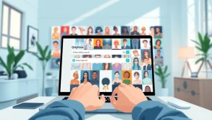 Find OnlyFans accounts easily with a modern digital interface highlighting user search features.