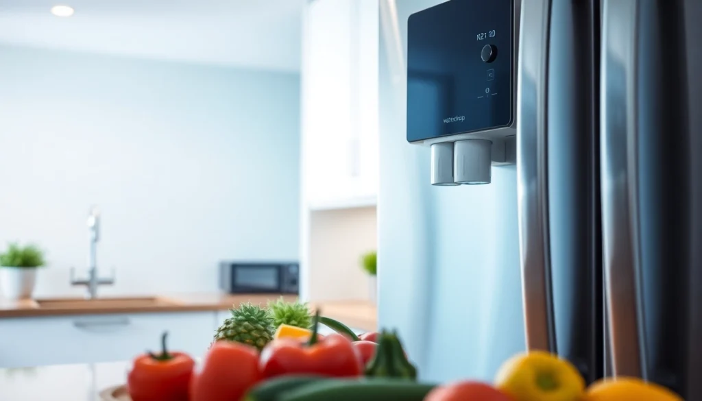 Waterdrop 4396841 Replacement for Everydrop® Filter 3 installed in a modern kitchen, enhancing water quality.