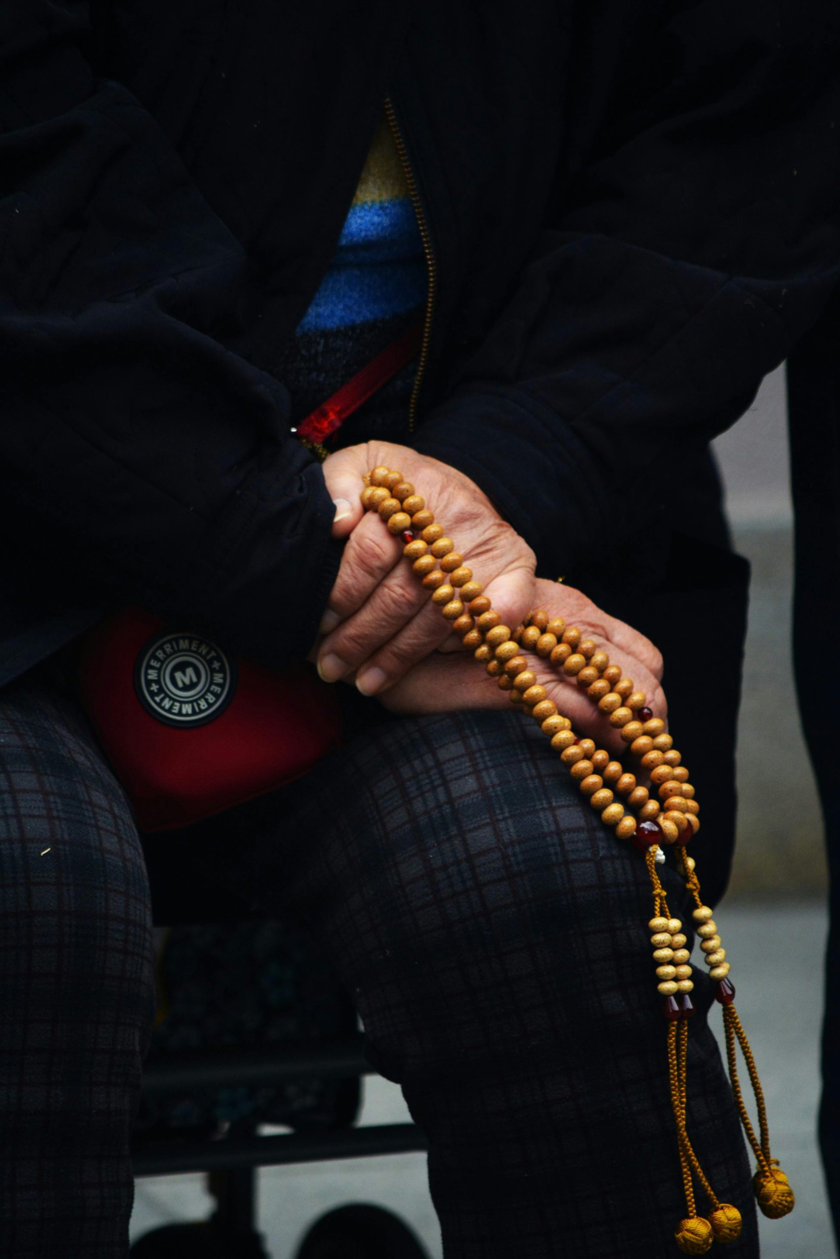 Handcrafted Prayer Bead Necklace from Sakura Designs
