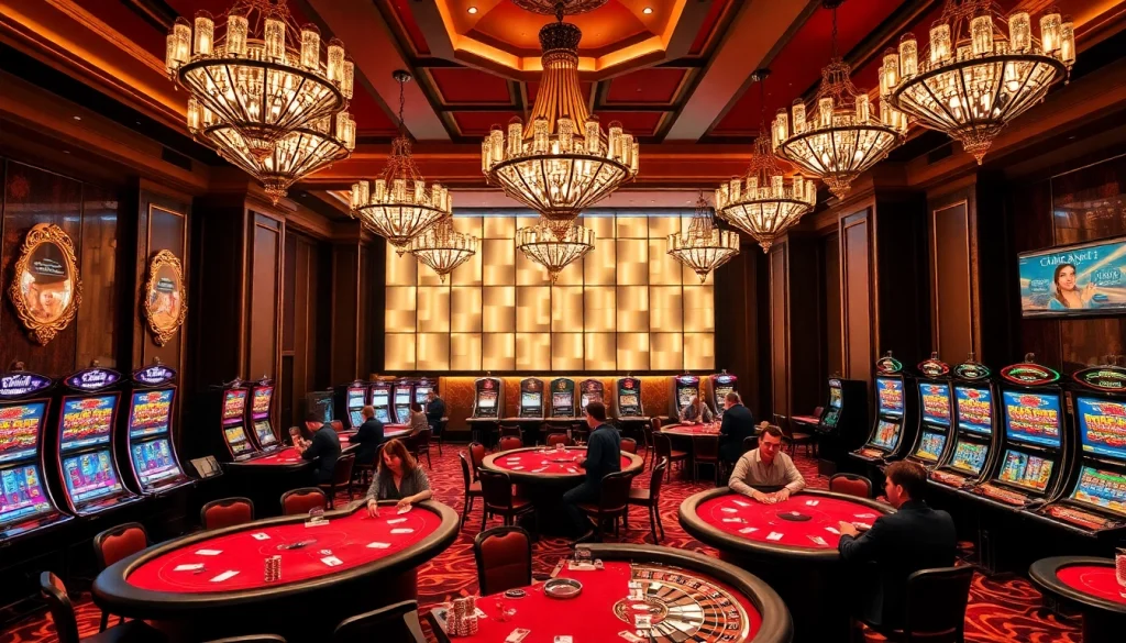 Nohu enthusiasts enjoy dynamic casino action at poker tables and vibrant slot machines.