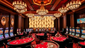 Nohu enthusiasts enjoy dynamic casino action at poker tables and vibrant slot machines.