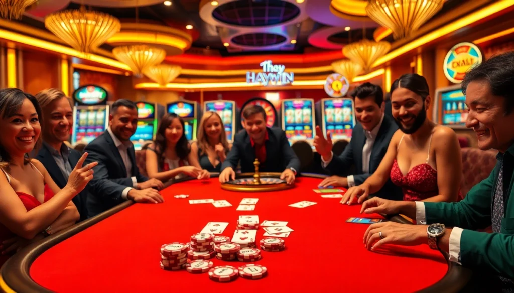 Experience the thrill of winning at hay.win with exciting poker games and vibrant casino atmosphere.