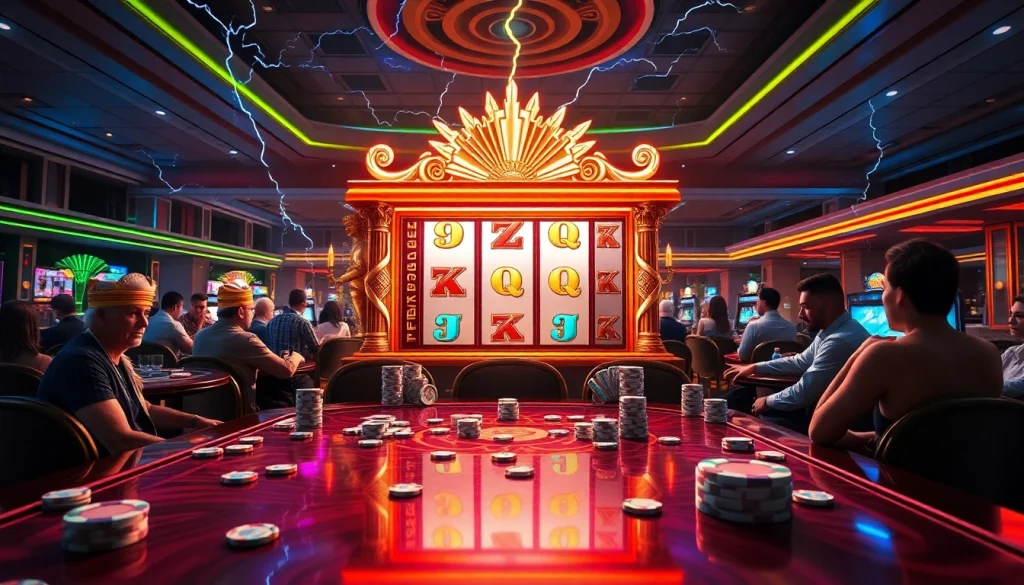 Putar mesin Slot Zeus di kasino yang semarak, membangkitkan sensasi kemenangan jackpot.