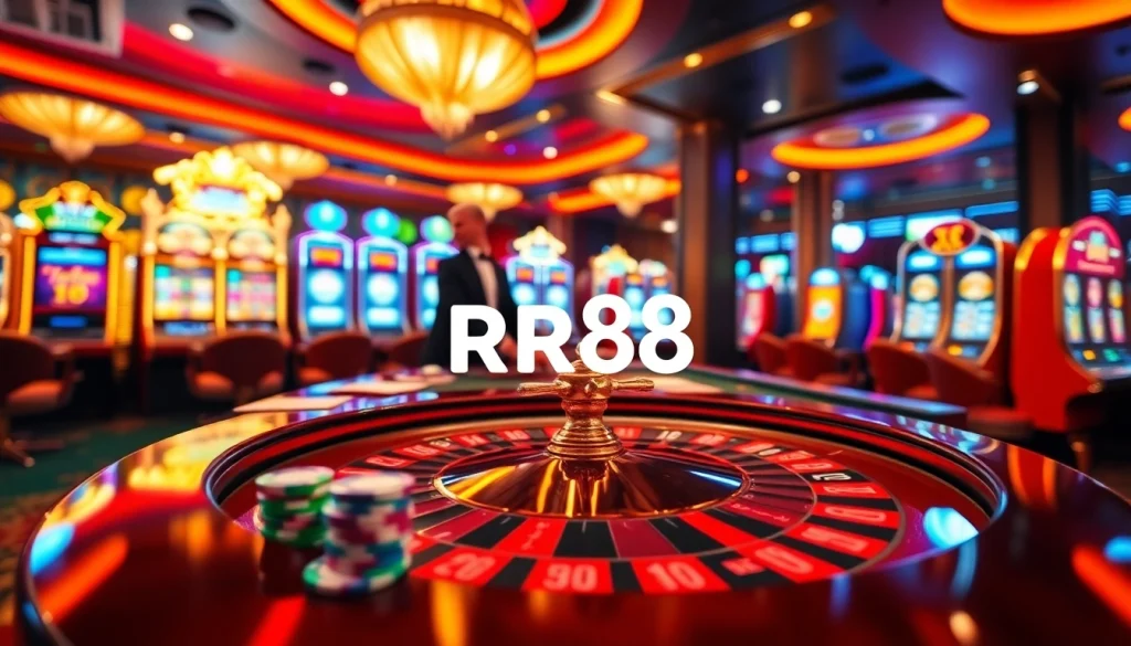 Experience the excitement of RR88 with vibrant casino games and engaging players.