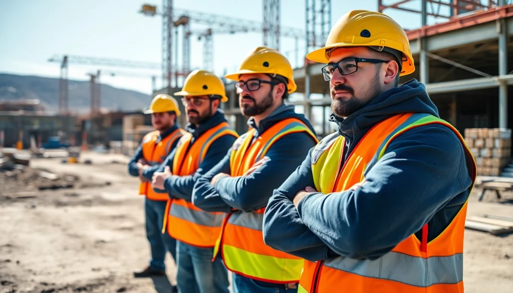 Engaged construction workers participating in a safety training program focusing on construction safety training colorado.