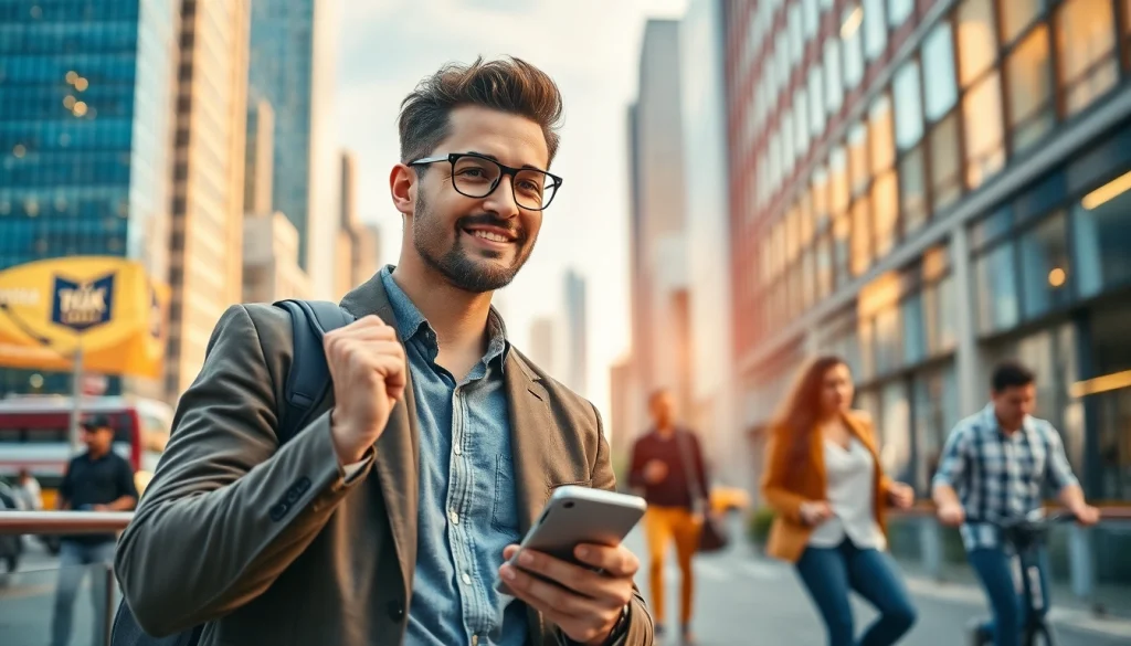 Verken de moderne levensstijl via https://menlife.be met een stijlvolle man in een stedelijke omgeving.