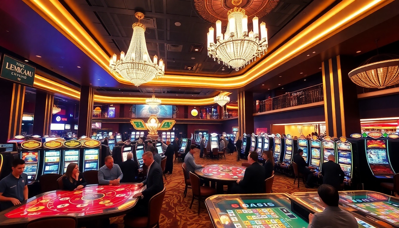 Pengalaman luar biasa di lemacau casino dengan permainan dan suasana ceria.