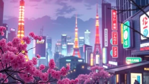 日本のトレンドトピックに関する魅力的なビジュアルを示す画像。