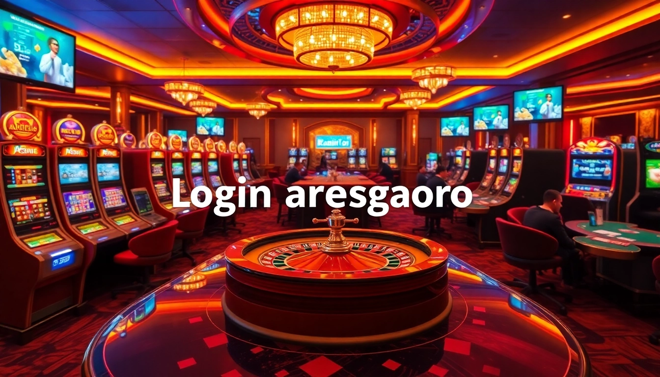 Experience the excitement of login aresgacor with vibrant casino games and thrilling gameplay.