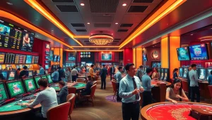 Secure and vibrant betting atmosphere at 슈어맨 showcasing safe gaming.