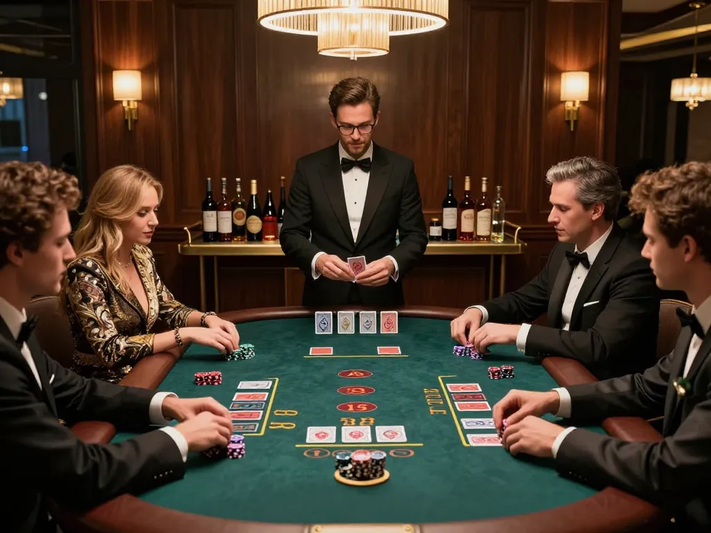 Engaging blackjack gameplay at 388bet, where players strategize and place bets for exciting wins.