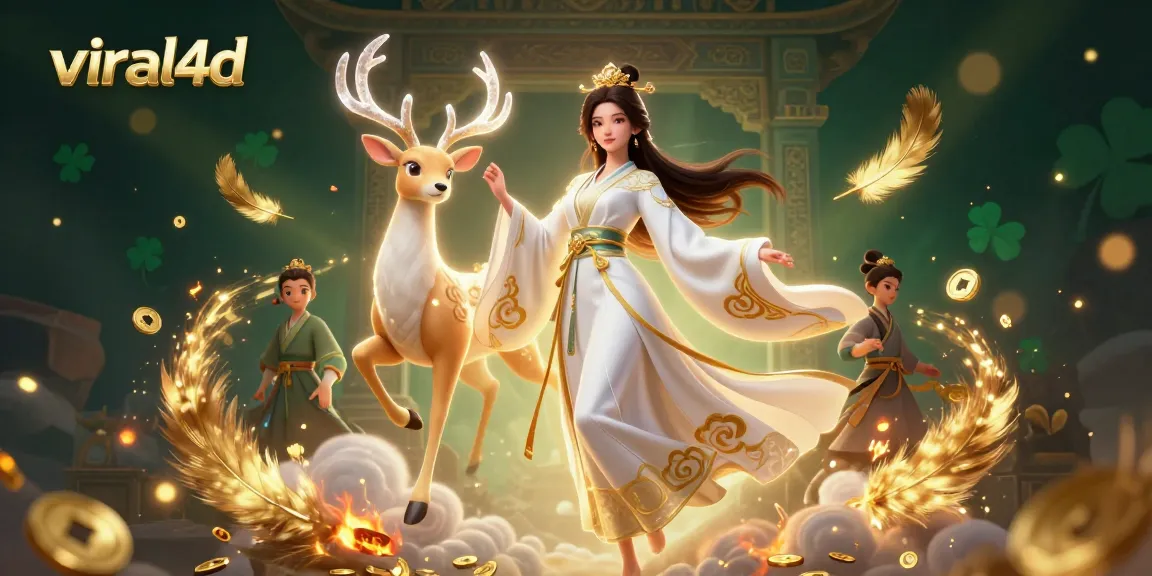 Engage in excitement with viral4d slots featuring golden coins and enchanting characters.
