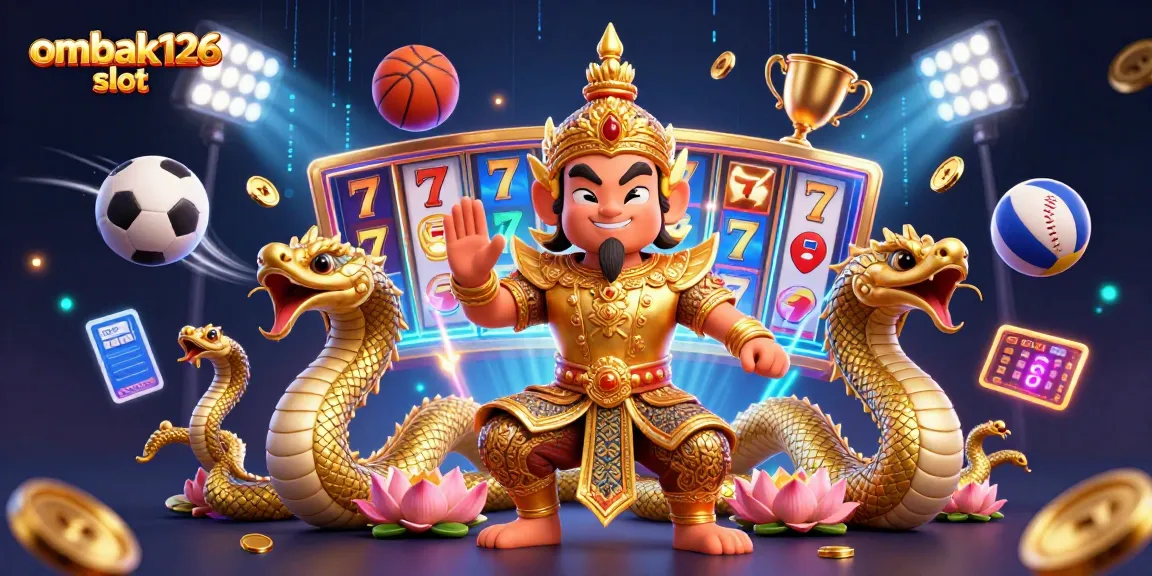 Play exciting ombak126 slot games with vibrant characters and dynamic elements.